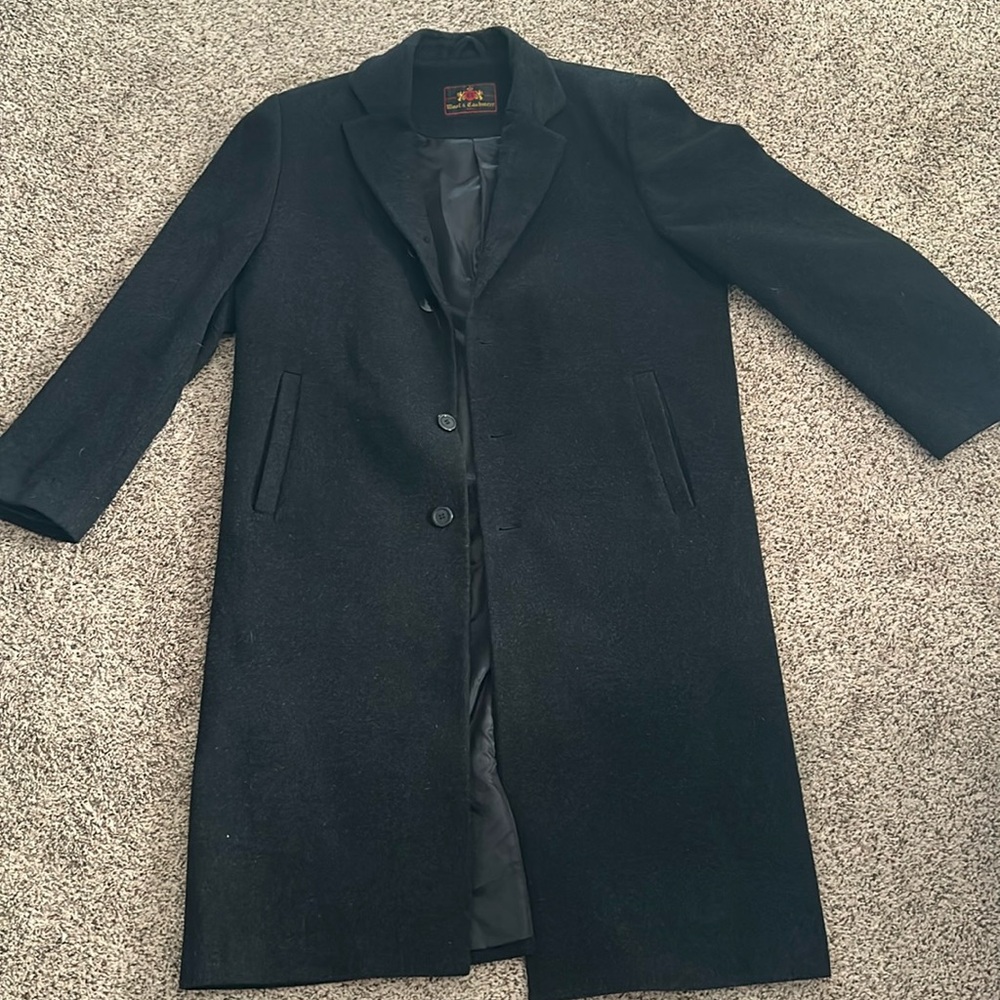 Brogue Italian Cashmere Trench coat
